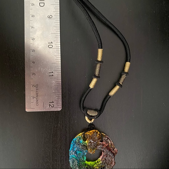 Multi-Color Crystal Necklace - Picture 3 of 4